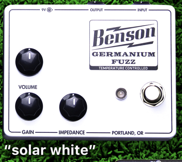 Benson Amps Germanium Fuzz | Axe And You Shall Receive